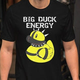 Big Duck Energy BDE! Cute Funny Kinky Leather and Latex Rubber Duckie Fetish BDSM Unisex t-shirt