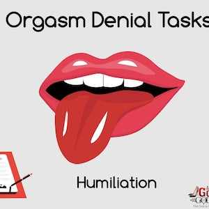 Daily Orgasm Denial Edging C m Control Tasks One Week Femdom