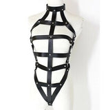 Full Body Harness, Harness Top, BDSM Costume, Harness Body With Open Chest, Gothic Harness, Plus Size Body Cage Harness, Sexy Lingerie