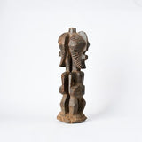 Figuras Songye estatua de madera africana de la tribu SONGYE República Democrática del Congo fetiche tribal arte étnico máscara de madera etnográfica tribal 4497