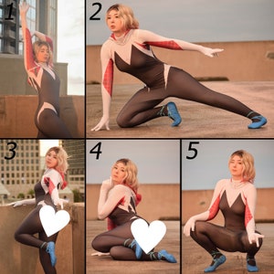 Spider Gwen Stacy NSFW Cosplay Prints Spider Man Across the Spider Verse