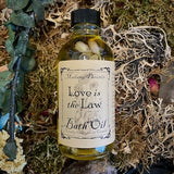 Love is the Law All Natural Bath Oil
