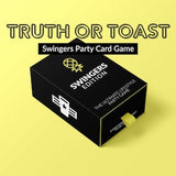 Truth or Toast | Swingers Card Game for Adults, Date Night, Couples, Sexy Adventures + Lifestyle Parties