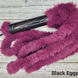 Goodboi 3.0- Pink and Purple Color Series. Faux fur covered rubber flogger.