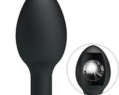 Spanking butt plug UK stock UK seller. Black silicone and various shapes.  Fast shipping. Anal toy with internal ball. BDSM submissive women | Pornhint