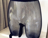 Fishnet Pantyhose for Men Open Panty Sleeve Open or Closed Sissy Panty Sissy Lingerie