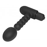 Plus Slim Ribbed Silicone Prostate Vibe