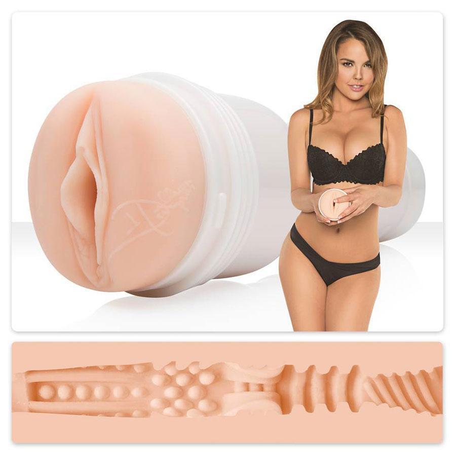 Honey Gold UltraSkyn Pocket Pussy - Caramel Vagina Stroker - Brown