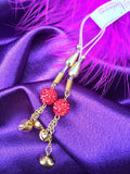 khalesex Nipple clamps non piercing. Flirty nipple dangles with bells. Mature.