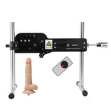Máquina de sexo premium A5 com controle remoto sem fio e dildo