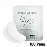 Khalesexx 100 pairs/pack Hydrating Eye Tip Stickers Wraps Eye Care Pad New Paper Patches