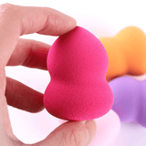 10PC Mini Makeup Sponge Set Water Droplets Gourd Shape Cosmetic Puff Powder - Khalesexx