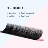 Khalesexx 12 Lines 9-15mm Individual Eyelash Extension J/B/C/D Individual Lashes Extension