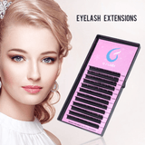 Khalesexx 12 Lines 9-15mm Individual Eyelash Extension J/B/C/D Individual Lashes Extension