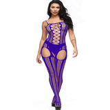 Khalesexx 14 Sexy lingerie Teddies Bodysuits hot Erotic lingerie open crotch elasticity mesh