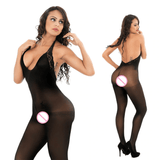 Khalesexx 16 Sexy lingerie Teddies Bodysuits hot Erotic lingerie open crotch elasticity mesh