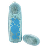 b tuyo Vibe Power Bullet con purpurina en azul