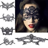 12style Sexy Mask Blinder Blindfold Erotic Fetish Bdsm Slave Restraint Adult Game Sex Toy Product For Women Lady Black Lace Mask