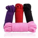 Khalesexx Bondage 5m/10 m Cotton Rope Female Adult Sex products Slaves BDSM Bondage Soft Cotton Rope Adult Games Binding Rope Role-Playing Sex Toy