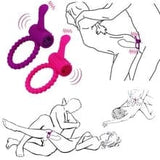 Khalesexx Bondage Penis Ring Cock Intense Clit Stimulation Silicone Tongue Vibrator Sex Fidget Toys For Couple Adults Products Delay Ejaculation