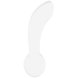 Khalesexx Chrystalino Blaze Glass Butt Plug in White