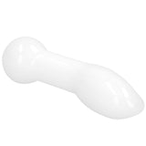 Khalesexx Chrystalino Blaze Glass Butt Plug in White