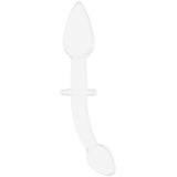 Khalesexx Chrystalino Doubler Glass Wand in White