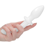 Khalesexx Chrystalino Doubler Glass Wand in White