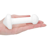 Khalesexx Chrystalino Massage Glass Massager in White