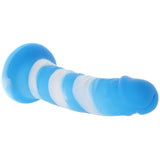 Khalesexx Colours Pleasures Yum Yum 8 Inch Dildo in Blue