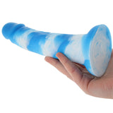 Khalesexx Colours Pleasures Yum Yum 8 Inch Dildo in Blue