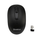 Ratón inalámbrico Bosston de 2,4 GHz, Mini ratón de ordenador Q1 para ordenador portátil de escritorio de oficina en casa