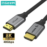 Khalesexx Electronic QGeeM 8K HDMI Cable HDMI 2.1 Wire for Xiaomi Xbox Serries X PS5 PS4 Chromebook Laptops 120Hz HDMI Splitter Digital Cable Cord 4K