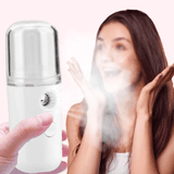 Vapor facial portátil Nano pulverizador facial Umidificador Névoa Atomização Hidratante 