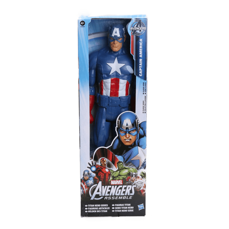 Figurine Avengers Marvel Titan Hero Captain America 30 cm - Figurine de  collection