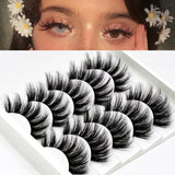 Khalesexx Lashes 2/5 Pairs Lashes  Mink Lashes Faux Eyelashes Mink False Eyelashes Dramatic Volume Lashes Eyelash Extension False Eyelashes