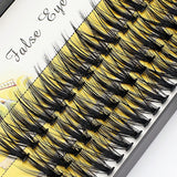 Khalesexx Lashes 20D/30D Mink Super Cluster Eyelash Extension Natural 3D Russian Volume Faux Eyelashes Individual Lashes Makeup Cilia Cilias