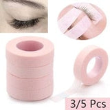 Khalesexx Lashes 3/5pcs/Rolls False Eyelashes Extension Tape Professional Anti-allergy Breathable Micropore Fabric Eye Lashes Grafting Tools