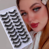 Khalesexx Lashes 5/10Pairs 3D Mink Lashes Natural Eyelashes Dramatic False Eyelashes Faux Cils Makeup Wholesale Fake Eyelash Extension maquiagem