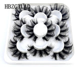 Khalesexx Lashes 6 Pairs 25 mm 3d Mink Lashes Bulk Faux with Custom Box Wispy Natural Mink Lashes Pack Short Wholesales Natural False Eyelashes