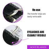 Khalesexx Lashes DeceMars Individual Eyelashes Extensions Supplies Synthetic Eyelash