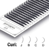 Khalesexx Lashes DeceMars Individual Eyelashes Extensions Supplies Synthetic Eyelash