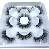 Khalesexx Lashes HBZGTLAD New 5 pairs 8-25mm natural 3D false eyelashes fake lashes makeup kit Mink Lashes extension mink eyelashes maquiagem