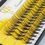 Khalesexx Lashes High quality 60 knots 20D Black 8/10/12mm MINK Eyelash Extension Artificial Eyelash Fake False Eye Lash Eyelashes