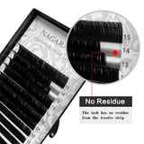 Khalesexx Lashes NAGARAKU Fast Ship 16rows/case 7~25mm mix premium natural synthetic mink individual eyelash extension makeup maquiagem cilios