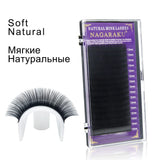 Khalesexx Lashes NAGARAKU Premium Faux Mink Individual Eyelash Extension Cilia Lashes  Natural soft mink Eyelash Makeup classical eyelashes