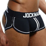 JOCKMAIL Gay ropa interior hombres Boxer espalda descubierta suspensorio cadena Homme Slip Sexy erótico Homens hombres tangas y cuerdas G Cueca