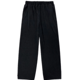 Pantalones rectos plisados, pantalones casuales de cintura elástica a la moda para hombre, ropa de calle para hombre, pantalones sueltos de seda helada, pantalones de pierna ancha para hombre, S-2XL