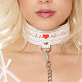 Khalesexx Ouch! Nurse Themed Collar and Leash
