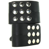 Khalesexx Ouch! Silicone Adjustable Cuffs in Black